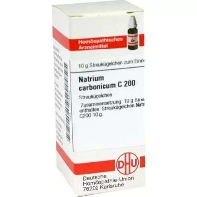 NATRIUM CARBONICUM C 200 globulí, 10 g