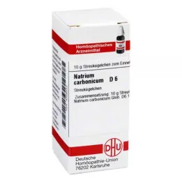 NATRIUM CARBONICUM D 6 globulí, 10 g