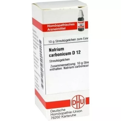 NATRIUM CARBONICUM D 12 globulí, 10 g