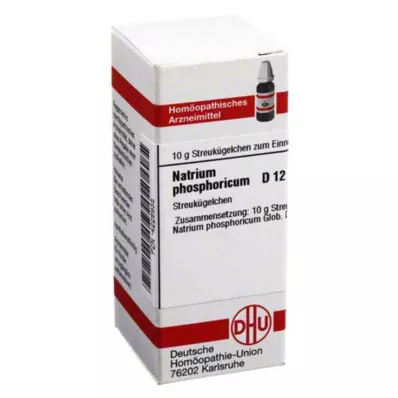 NATRIUM PHOSPHORICUM D 12 globulí, 10 g