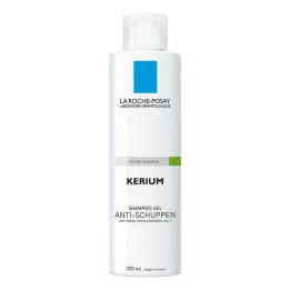 ROCHE-POSAY Kerium Gelový šampon na mastnou pleť, 200 ml