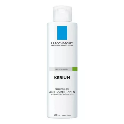 ROCHE-POSAY Kerium Gelový šampon na mastnou pleť, 200 ml