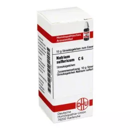 NATRIUM SULFURICUM C 6 globulí, 10 g