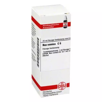 NUX VOMICA C 6 Ředění, 20 ml