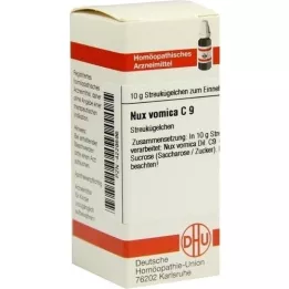 NUX VOMICA C 9 globulí, 10 g