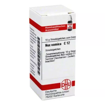 NUX VOMICA C 12 globulí, 10 g