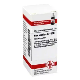 NUX VOMICA C 1000 globulí, 10 g