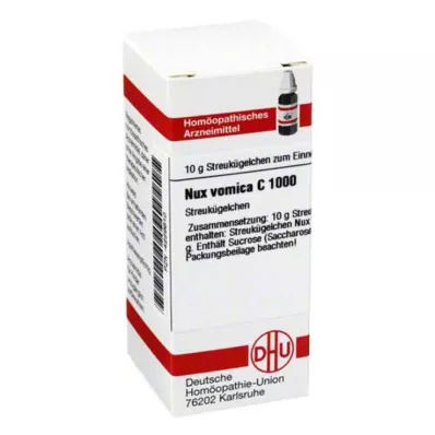 NUX VOMICA C 1000 globulí, 10 g NUX VOMICA C 1000 globulí, 10 g