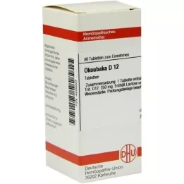 OKOUBAKA D 12 tablet, 80 ks