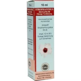 STROPHANTHUS D 4 kapky Sanum, 10 ml