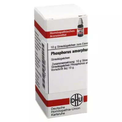 PHOSPHORUS AMORPHUS D 12 globulí, 10 g
