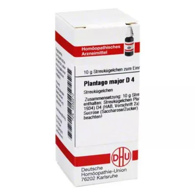 DHU Plantago Major D 4 globule, 10 g