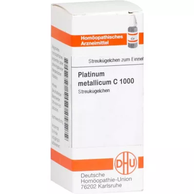 PLATINUM METALLICUM C 1000 globulí, 10 g