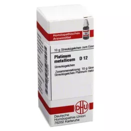 PLATINUM METALLICUM D 12 globulí, 10 g