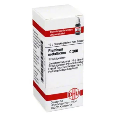 PLUMBUM METALLICUM C 200 globulí, 10 g