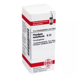 PLUMBUM METALLICUM D 12 globulí, 10 g