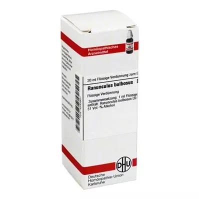 RANUNCULUS BULBOSUS D 12 Ředění, 20 ml RANUNCULUS BULBOSUS D 12 Ředění, 20 ml