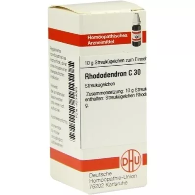 RHODODENDRON C 30 globulí, 10 g