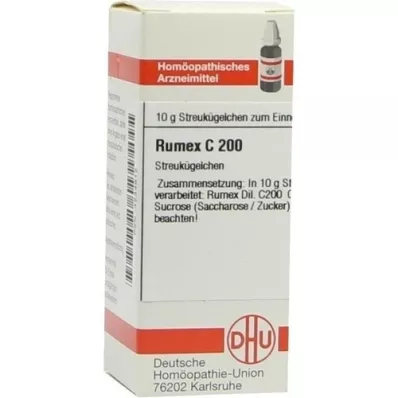 RUMEX C 200 globulí, 10 g