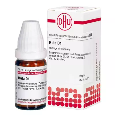 RUTA D 1 ředění, 50 ml RUTA D 1 ředění, 50 ml