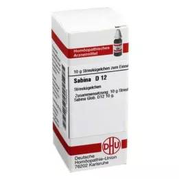 SABINA D 12 globulí, 10 g