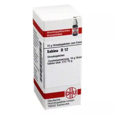 SABINA D 12 globulí, 10 g