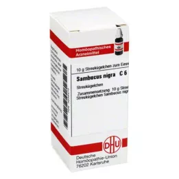 SAMBUCUS NIGRA C 6 globulí, 10 g