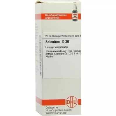 SELENIUM D 30 ředění, 20 ml