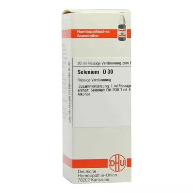 SELENIUM D 30 ředění, 20 ml SELENIUM D 30 ředění, 20 ml