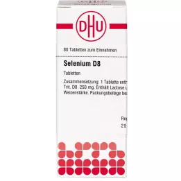 SELENIUM D 8 tablet, 80 ks