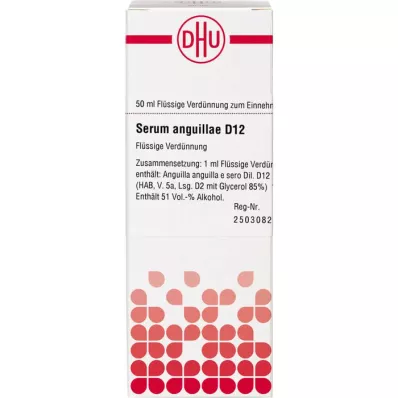 SERUM ANGUILLAE D 12 Ředění, 50 ml