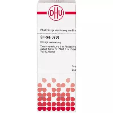 SILICEA D 200 ředění, 20 ml