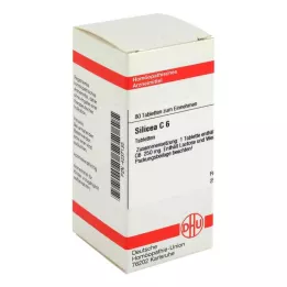 SILICEA C 6 tablet, 80 ks