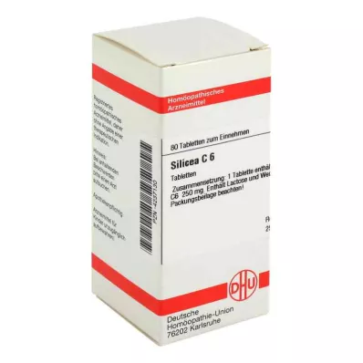 SILICEA C 6 tablet, 80 ks