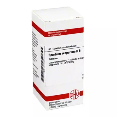 SPARTIUM SCOPARIUM D 6 tablet, 80 ks