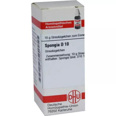 SPONGIA D 10 globulí, 10 g
