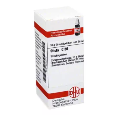 DHU Sticta C 30 globule, 10 g