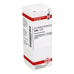 SULFUR C 12 Ředění, 20 ml