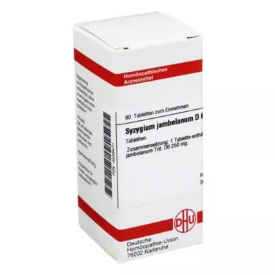 SYZYGIUM JAMBOLANUM D 6 tablet, 80 ks