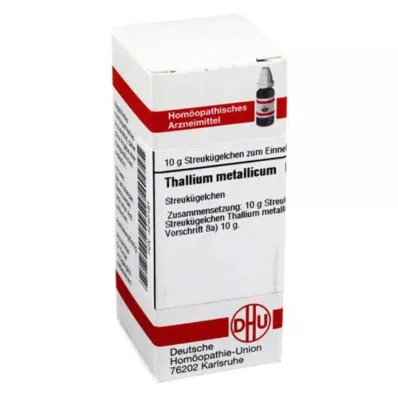 THALLIUM METALLICUM D 12 globulí, 10 g