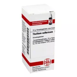 THALLIUM SULFURICUM D 12 globulí, 10 g