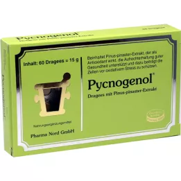 PYCNOGENOL KIEFERNRINDENEXTRAKT Pharma Nord Drag., 60 ks