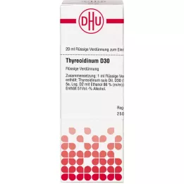 THYREOIDINUM D 30 Ředění, 20 ml