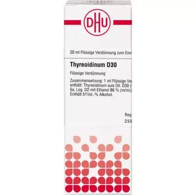 THYREOIDINUM D 30 Ředění, 20 ml