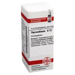 THYREOIDINUM D 12 globulí, 10 g