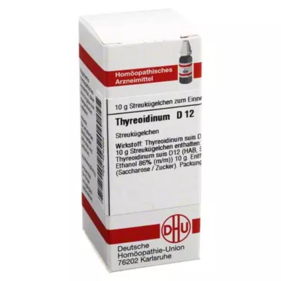 THYREOIDINUM D 12 globulí, 10 g