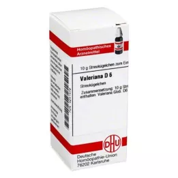 VALERIANA D 6 globulí, 10 g