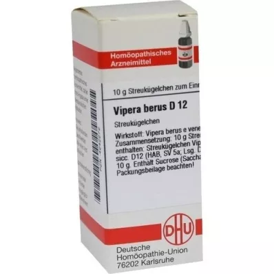 VIPERA BERUS D 12 globulí, 10 g