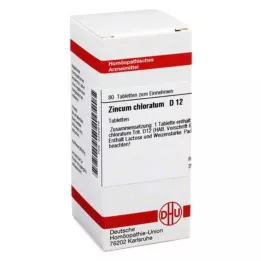 ZINCUM CHLORATUM D 12 tablet, 80 ks