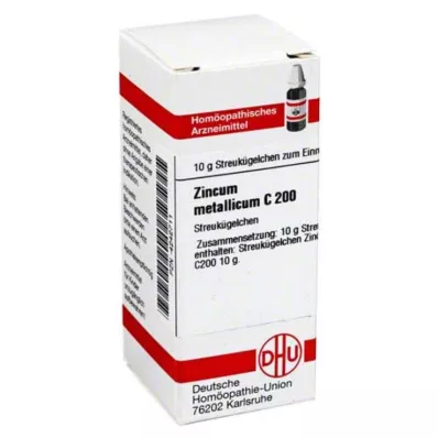 ZINCUM METALLICUM C 200 globulí, 10 g